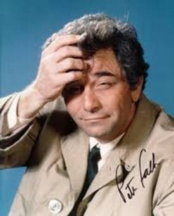 Peter Falk/shabby Los Angeles police Inspector Colombo