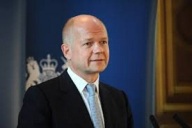 British Foreign Secretary, William Hague